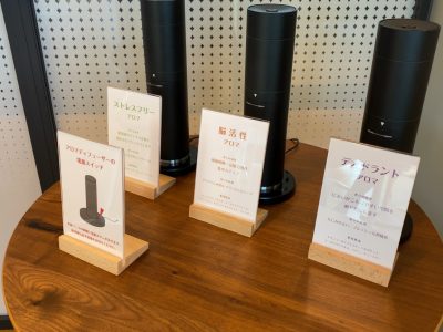 WeWork原宿で香りの検証